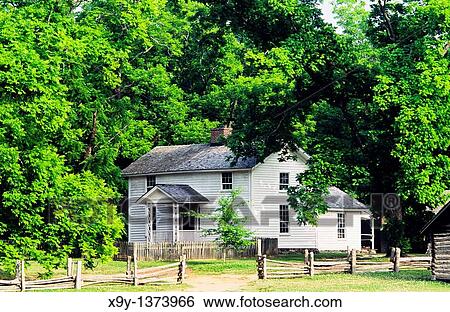 The historic farmhouse at the Duke Homestead and Tobacco Museum dates from 1852 Durham, N Carolina, USA View Large Photo Image Stock Photograph - The historic farmhouse at the Duke Homestead and Tobacco Museum dates from 1852 Durham, N Carolina, USA. Fotosearch