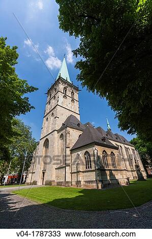 The historic St Felizitas cathedral in Luedinghausen, North Rhine-Westphalia, Germany, Europe View Large Photo Image Stock Image - The historic St Felizitas cathedral in Luedinghausen, North Rhine-Westphalia, Germany, Europe. Fotosearch