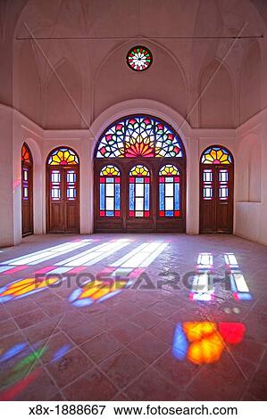 The historic Tabatabaeis? House, Kashan, Iran View Large Photo Image Stock Photo - The historic Tabatabaeis? House, Kashan, Iran. Fotosearch
