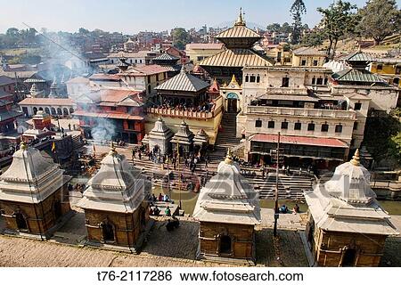 The holy temple of Pashtupatinath, Kathmandu, Nepal. View Large Photo Image Stock Photograph - The holy temple of Pashtupatinath, Kathmandu, Nepal.. Fotosearch