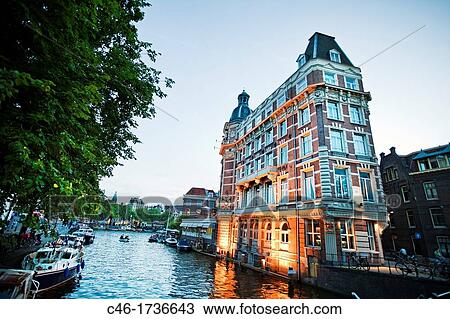 The hotel NH Doelen, Amsterdam, Netherlands. View Large Photo Image Stock Image - The hotel NH Doelen, Amsterdam, Netherlands.. Fotosearch