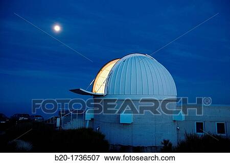 Stock Photo - The IAC-80 Telescope, Observatorio del Teide, Tenerife, Canary Islands, Spain. Fotosearch