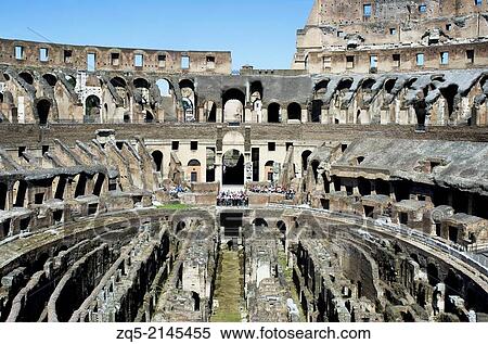 The inside view of Colosseum or Coliseum, also known as the Flavian Amphitheatre, Rome, Italy. View Large Photo Image Stock Photography - The inside view of Colosseum or Coliseum, also known as the Flavian Amphitheatre, Rome, Italy.. Fotosearch