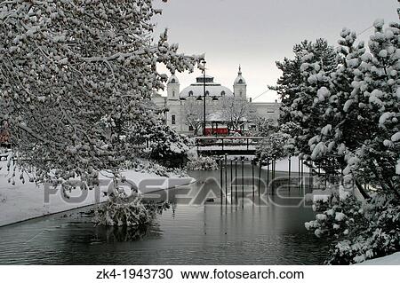 The Jardin Japonais at the Place d? Armes in 1400 Yverdon-les-Bains, Vaud, Switzerland during the winter. View Large Photo Image Stock Image - The Jardin Japonais at the Place d? Armes in 1400 Yverdon-les-Bains, Vaud, Switzerland during the winter.. Fotosearch