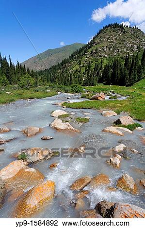 The Jeti Oghuz river, Jeti Oghuz Valley, Kyrgyzstan View Large Photo Image Stock Image - The Jeti Oghuz river, Jeti Oghuz Valley, Kyrgyzstan. Fotosearch