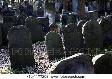 The Jewish cemetery in Okopowa Street Warsaw Poland View Large Photo Image Stock Photo - The Jewish cemetery in Okopowa Street Warsaw Poland. Fotosearch