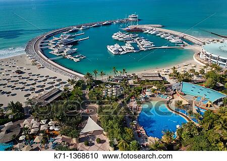 The Jumeirah Beach Resort marina in Dubai, UAE View Large Photo Image Stock Image - The Jumeirah Beach Resort marina in Dubai, UAE. Fotosearch