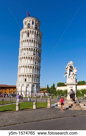 The Leaning Tower of Pisa Torre pendente di Pisa and Fontana dei Putti, Pisa, Toscana, Italy, Europe View Large Photo Image Stock Photography - The Leaning Tower of Pisa Torre pendente di Pisa and Fontana dei Putti, Pisa, Toscana, Italy, Europe. Fotosearch