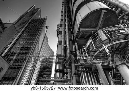 The Lloyds Building, London, England View Large Photo Image Stock Photo - The Lloyds Building, London, England. Fotosearch
