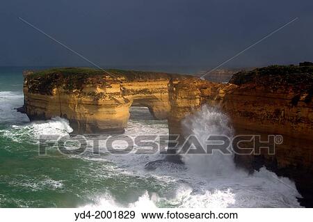 The Loch Ard Gorge, Port Campbell National Park, Great Ocean Road, Victoria, Australia. View Large Photo Image Stock Photo - The Loch Ard Gorge, Port Campbell National Park, Great Ocean Road, Victoria, Australia.. Fotosearch