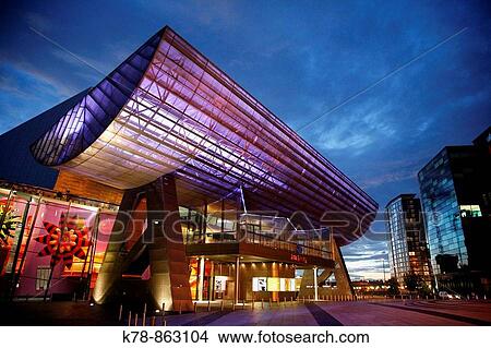 The Lowry at Salford Quays, Manchester, England, UK View Large Photo Image Picture - The Lowry at Salford Quays, Manchester, England, UK. Fotosearch