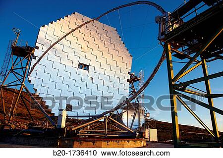 The MAGIC Telescopes, Roque de los Muchachos Observatory, La Palma, Canary Islands, Spain. View Large Photo Image Stock Image - The MAGIC Telescopes, Roque de los Muchachos Observatory, La Palma, Canary Islands, Spain.. Fotosearch