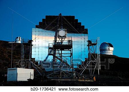 The MAGIC Telescopes, Roque de los Muchachos Observatory, La Palma, Canary Islands, Spain View Large Photo Image Stock Image - The MAGIC Telescopes, Roque de los Muchachos Observatory, La Palma, Canary Islands, Spain. Fotosearch