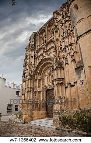 The main facade of the Basilica Parish of Santa Mar? a de la Asunci? n, Arcos de la Frontera, CBdiz, Andaluc? a, Spain View Large Photo Image Stock Image - The main facade of the Basilica Parish of Santa Mar? a de la Asunci? n, Arcos de la Frontera, CBdiz, Andaluc? a, Spain. Fotosearch