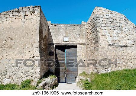 The main gate, Cufut Qale, Chufut-Kale Jewish Fortress Crimea, Ukraine, Eastern Europe. View Large Photo Image Stock Photography - The main gate, Cufut Qale, Chufut-Kale Jewish Fortress Crimea, Ukraine, Eastern Europe.. Fotosearch