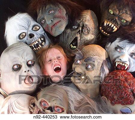 Stock Image - The mask.. Fotosearch