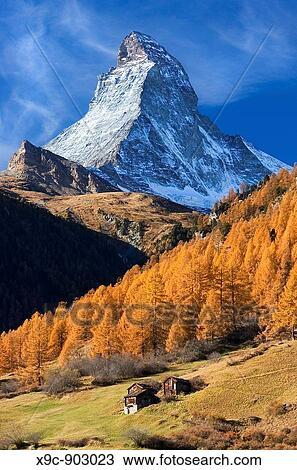 The Matterhorn in Autumn View Large Photo Image Stock Image - The Matterhorn in Autumn. Fotosearch
