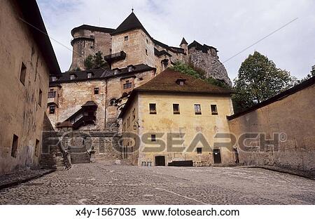 Stock Photography - The medieval Orava castle, Slovakia. Fotosearch
