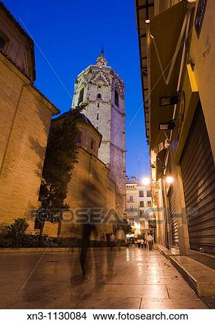 The Micalet, Cathedral tower, Valencia, Spain View Large Photo Image Picture - The Micalet, Cathedral tower, Valencia, Spain. Fotosearch