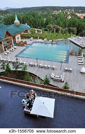 the Michlifen luxury hotel, Ifrane, Middle Atlas, Morocco, North Africa View Large Photo Image Stock Photography - the Michlifen luxury hotel, Ifrane, Middle Atlas, Morocco, North Africa. Fotosearch