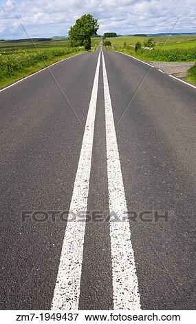 The Military Road that runs alongside Hadrians Wall in Northumberland, England, UK. View Large Photo Image Stock Photo - The Military Road that runs alongside Hadrians Wall in Northumberland, England, UK.. Fotosearch