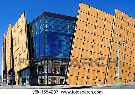 Stock Photo - the modern design of the? drakes circus? shopping complex at plymouth, devon, england, uk. Fotosearch