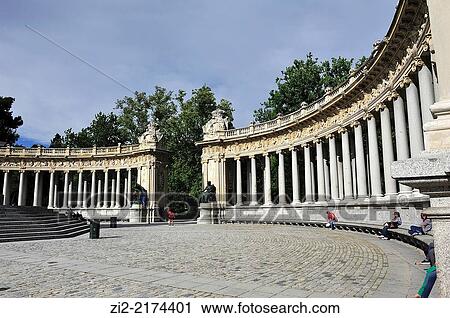 The Monument to King Alfonso XII. The Buen Retiro Park, Madrid, Spain View Large Photo Image Stock Image - The Monument to King Alfonso XII. The Buen Retiro Park, Madrid, Spain. Fotosearch