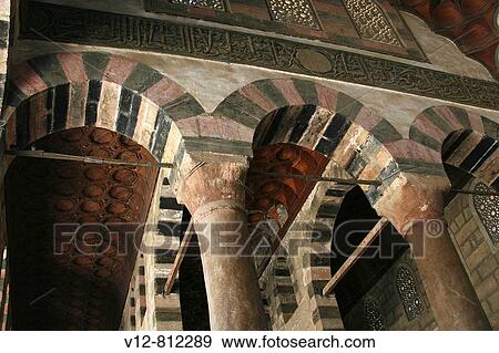 The Mosque of Al-Nasir Muhammad ibn Qala? un at the Citadel in Cairo, Egypt View Large Photo Image Stock Photo - The Mosque of Al-Nasir Muhammad ibn Qala? un at the Citadel in Cairo, Egypt. Fotosearch