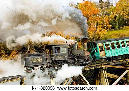 The Mount Washington Cog Railway in New Hampshire, USA View Large Photo Image Stock Photograph - The Mount Washington Cog Railway in New Hampshire, USA. Fotosearch