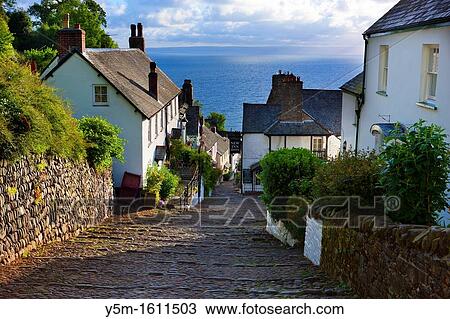 The narrow cobbled streets of Clovelly, North Devon, England, UK, Europe View Large Photo Image Stock Image - The narrow cobbled streets of Clovelly, North Devon, England, UK, Europe. Fotosearch