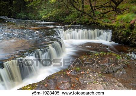 The Nedd Fechan River at Horseshoe Falls, Brecon Beacons National Park, Mid Glamorgan, Wales, United Kingdom, Europe View Large Photo Image Stock Photography - The Nedd Fechan River at Horseshoe Falls, Brecon Beacons National Park, Mid Glamorgan, Wales, United Kingdom, Europe. Fotosearch