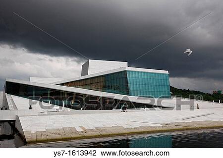 The new Opera House, the home of The Norwegian National Opera and Ballet, and the national opera theatre in Norway. The building lies in the neighborhood of Bjorvika, Oslo, Norway, Europe View Large Photo Image Stock Image - The new Opera House, the home of The Norwegian National Opera and Ballet, and the national opera theatre in Norway. The building lies in the neighborhood of Bjorvika, Oslo, Norway, Europe. Fotosearch