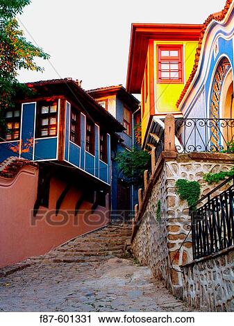 The old city Plovdiv. Bulgaria View Large Photo Image Stock Image - The old city Plovdiv. Bulgaria. Fotosearch