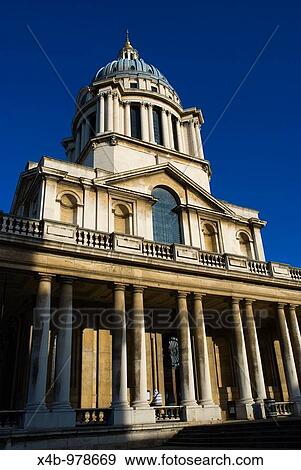 The Old Royal Naval College Chapel of SS Peter and Paul Greenwich London England UK Europe View Large Photo Image Stock Photo - The Old Royal Naval College Chapel of SS Peter and Paul Greenwich London England UK Europe. Fotosearch