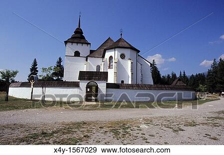 The open air museum of architecture of Liptov's region in Pribilina Muzeum Liptovskej dediny, Slovakia View Large Photo Image Stock Photo - The open air museum of architecture of Liptov's region in Pribilina Muzeum Liptovskej dediny, Slovakia. Fotosearch