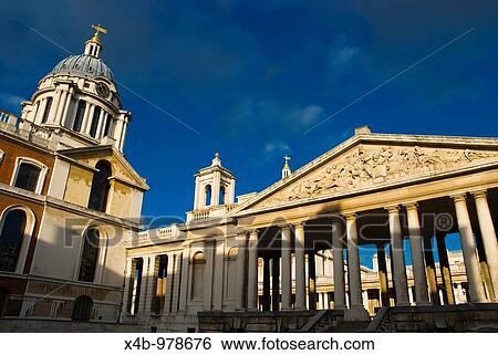 The Painted Hall and University of Greenwich building London England UK Europe View Large Photo Image Stock Photograph - The Painted Hall and University of Greenwich building London England UK Europe. Fotosearch