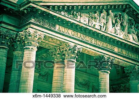 The Pantheon Latin Quarter, Paris, France, Europe View Large Photo Image Stock Photo - The Pantheon Latin Quarter, Paris, France, Europe. Fotosearch