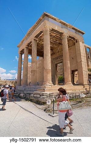 Stock Image - The Parthenon at the Acropolis, Athens, Greece. Fotosearch