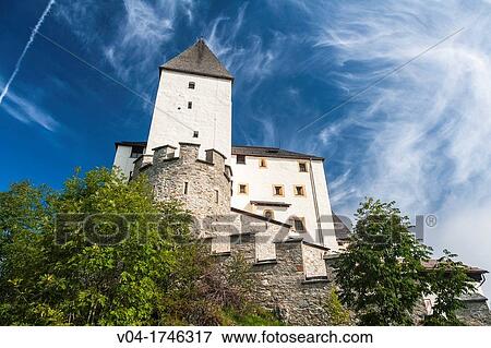 The picturesque Mauterndorf Castle, Mauterndorf, Austria, Europe View Large Photo Image Stock Photo - The picturesque Mauterndorf Castle, Mauterndorf, Austria, Europe. Fotosearch