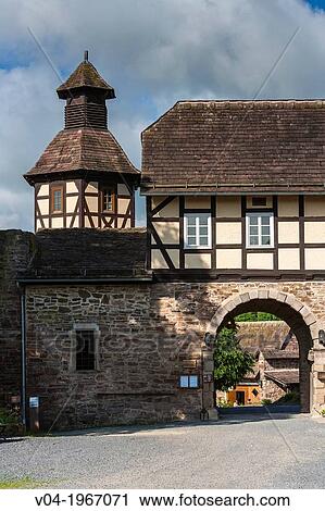 The picturesque moated castle of Wuelmersen, Hesse, Germany, Europe View Large Photo Image Stock Image - The picturesque moated castle of Wuelmersen, Hesse, Germany, Europe. Fotosearch