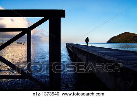 The pier of Grand Anse in Martinique, a caribean island View Large Photo Image Stock Image - The pier of Grand Anse in Martinique, a caribean island. Fotosearch