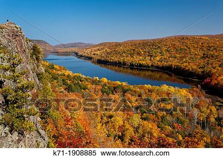 The Porcupine Mountains State Park and the Lake of the Clouds with fall foliage color from the Lake of the Clouds overlook near Ontonagon, Michigan, USA View Large Photo Image Stock Photography - The Porcupine Mountains State Park and the Lake of the Clouds with fall foliage color from the Lake of the Clouds overlook near Ontonagon, Michigan, USA. Fotosearch