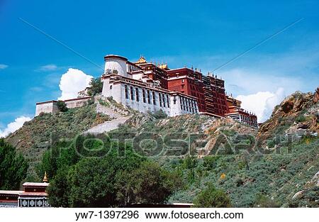 The Potala Palace located in Lhasa, Tibet Autonomous Region of the People's Republic of China View Large Photo Image Stock Photograph - The Potala Palace located in Lhasa, Tibet Autonomous Region of the People's Republic of China. Fotosearch