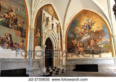 The Primate Cathedral of Saint Mary, Gothic, XIII-XV centuries, cloister, Toledo, Spain View Large Photo Image Stock Photography - The Primate Cathedral of Saint Mary, Gothic, XIII-XV centuries, cloister, Toledo, Spain. Fotosearch