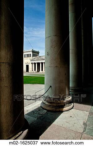 The Propylaea, a classical gateway to the Royal Palace, Maxvorstadt, Munich, Upper Bavaria, Bavaria, Germany, Europe View Large Photo Image Stock Photo - The Propylaea, a classical gateway to the Royal Palace, Maxvorstadt, Munich, Upper Bavaria, Bavaria, Germany, Europe. Fotosearch