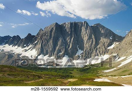 The Rockwall and Floe Lake seen from Numa Pass, Kootenay National Park British Columbia Canada View Large Photo Image Stock Image - The Rockwall and Floe Lake seen from Numa Pass, Kootenay National Park British Columbia Canada. Fotosearch