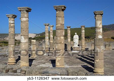 The Roman Ruins of Baelo Claudia, Bolonia, Spain View Large Photo Image Stock Photo - The Roman Ruins of Baelo Claudia, Bolonia, Spain. Fotosearch