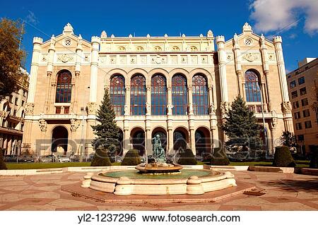 The Romantic style Vigado Concert Hall Vigad? designed by Frigyes Feszl, Budapest, Hungary View Large Photo Image Stock Photograph - The Romantic style Vigado Concert Hall Vigad? designed by Frigyes Feszl, Budapest, Hungary. Fotosearch