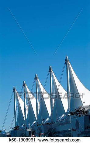 The roof at Canada Place, downtown Vancouver, BC, Canada View Large Photo Image Stock Image - The roof at Canada Place, downtown Vancouver, BC, Canada. Fotosearch
