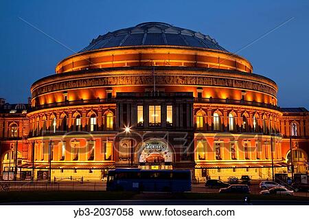 Stock Photo - The Royal Albert Hall, Kensington, London, England.. Fotosearch